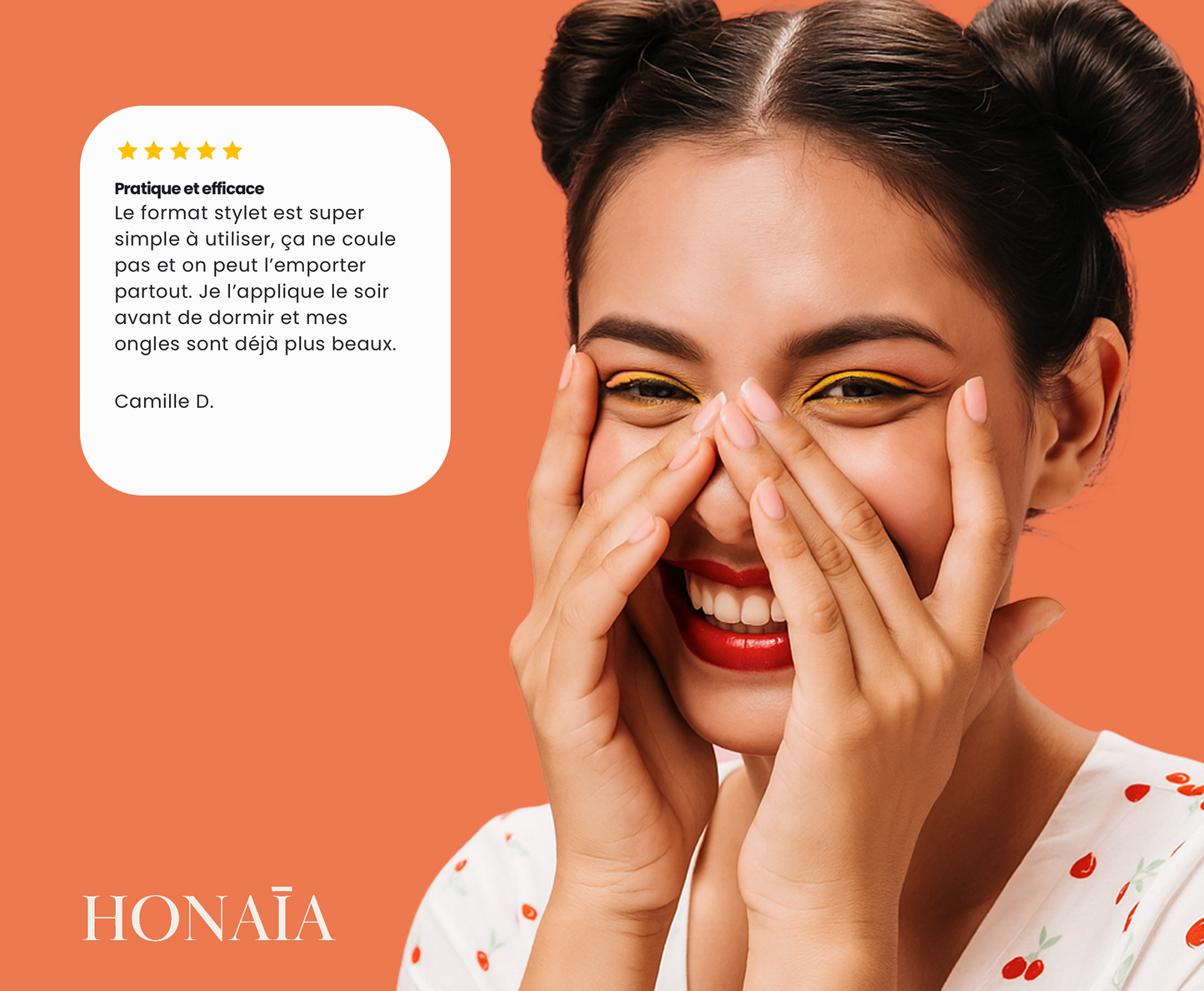 Sérum Ongles Fortifiant HONAÏA – Réparation & Nutrition Intense